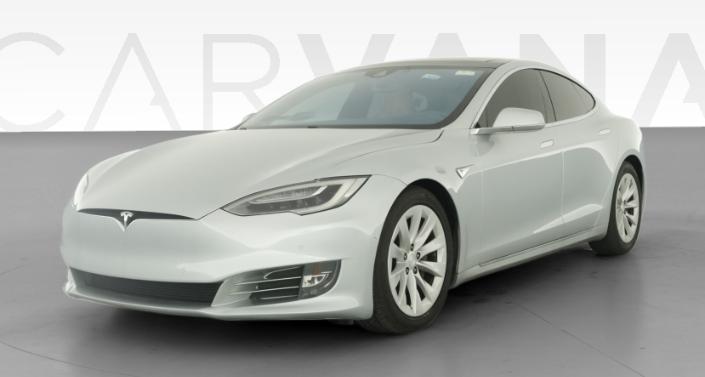 2016 Tesla Model S 90D in Silver — photo 1