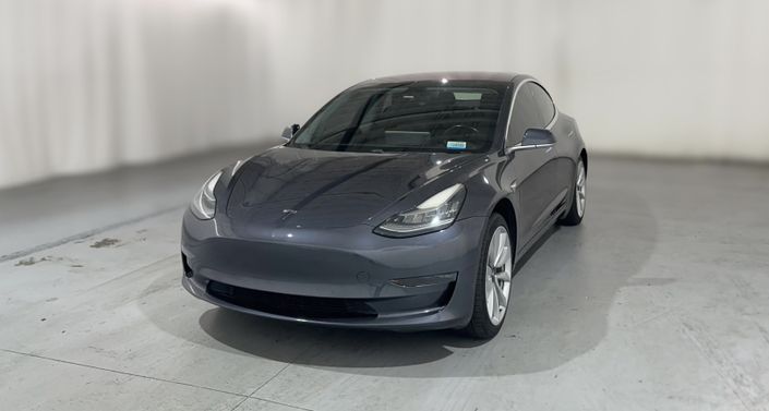 2018 Tesla Model 3 Long Range Rear-Wheel Drive in Midnight Silver Metallic — photo 1