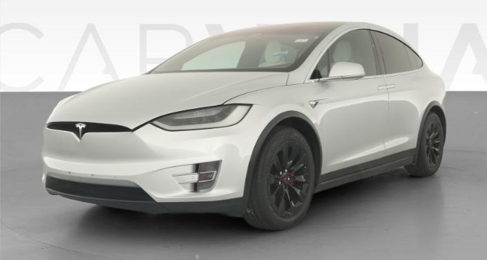 2018 Tesla Model X 100D Ludicrous Performance in Silver — photo 1