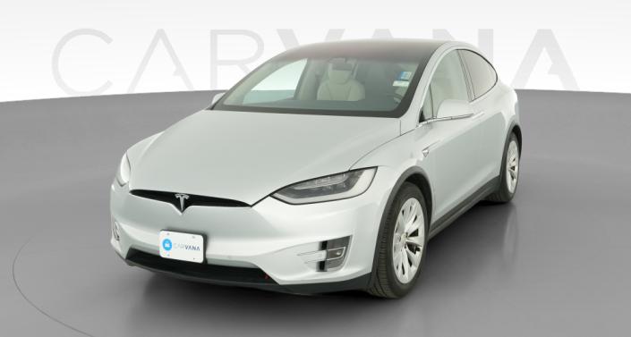 2017 Tesla Model X 75D in Silver — photo 1