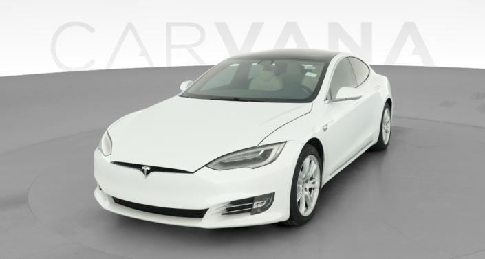 2021 Tesla Model S Long Range Plus in Pearl White Multi-Coat — photo 1