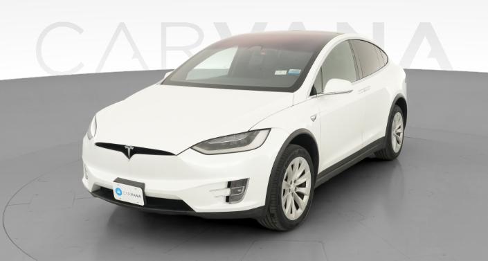 2018 Tesla Model X 100D Long Range in Pearl White Multi-coat — photo 1