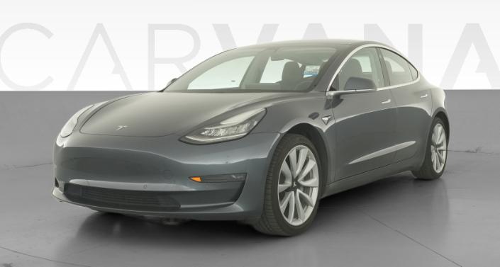 2018 Tesla Model 3 Long Range Rear-Wheel Drive in Gray — photo 1