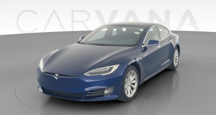 2019 Tesla Model S 100D Long Range in Deep Blue Metallic — photo 1