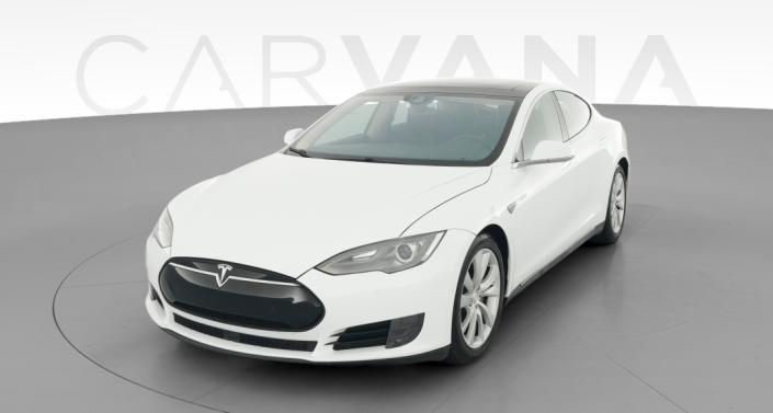 2015 Tesla Model S 70D in White — photo 1
