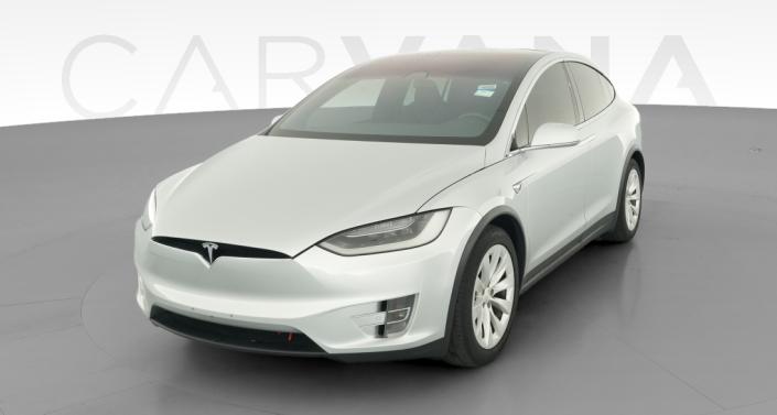 2018 Tesla Model X 75D in Silver — photo 1