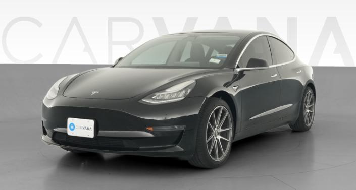 2020 Tesla Model 3 Standard Range Plus Black