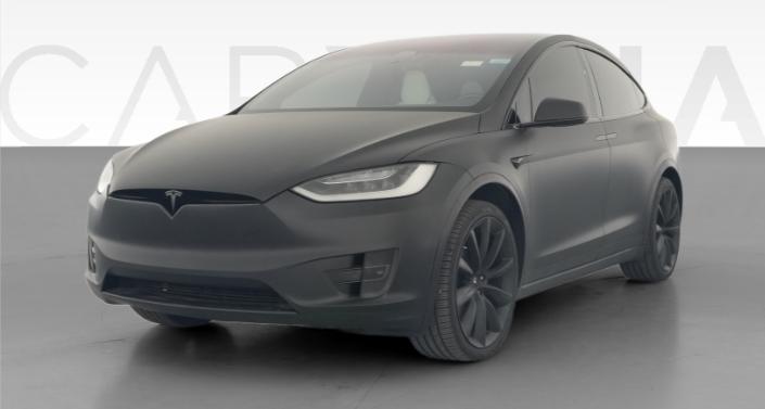 2018 Tesla Model X 75D in Pearl White Multi-coat — photo 1