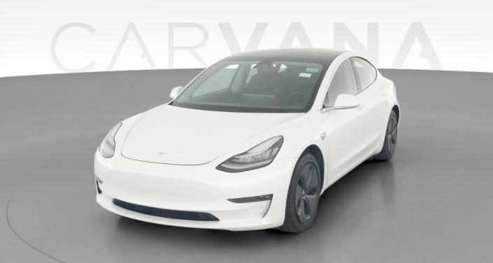 2020 Tesla Model 3 Long Range All-Wheel Drive in White — photo 1