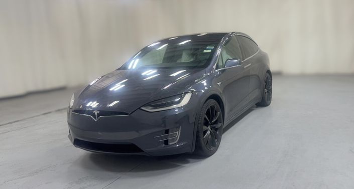 2017 Tesla Model X 90D in Midnight Silver Metallic — photo 1