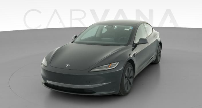 2025 Tesla Model 3 Long Range Rear-Wheel Drive in Stealth Grey — photo 1