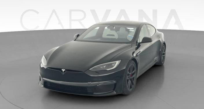 2024 Tesla Model S Plaid in Solid Black — photo 1
