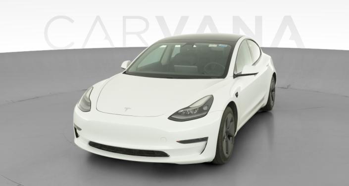 2021 Tesla Model 3 Standard Range Plus White