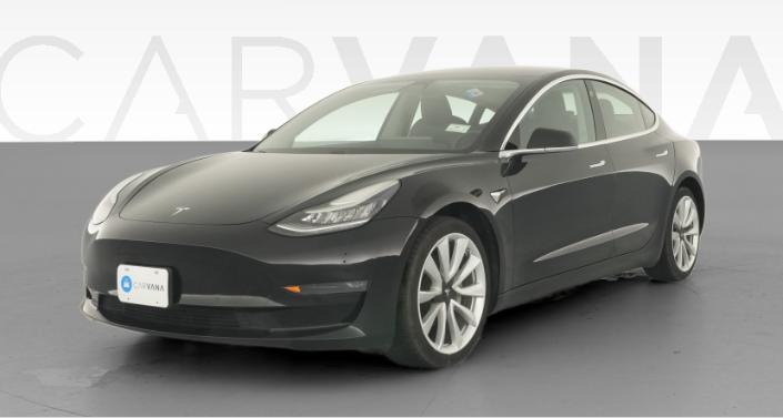 2019 Tesla Model 3 Long Range All-Wheel Drive in Ebony Twilight Metallic — photo 1