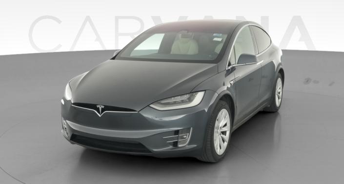 2021 Tesla Model X Long Range Plus in Gray — photo 1