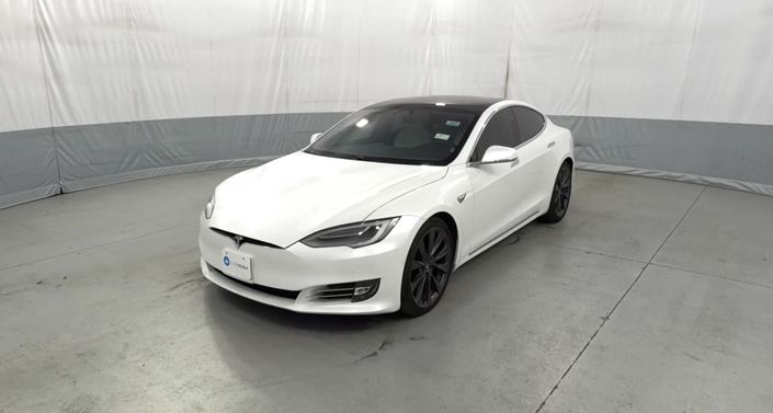 2021 Tesla Model S Long Range Plus in White — photo 1