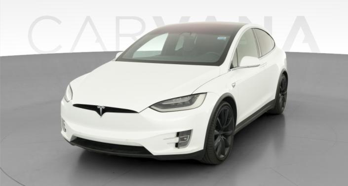2018 Tesla Model X 100D Long Range in Pearl White Multi-coat — photo 1