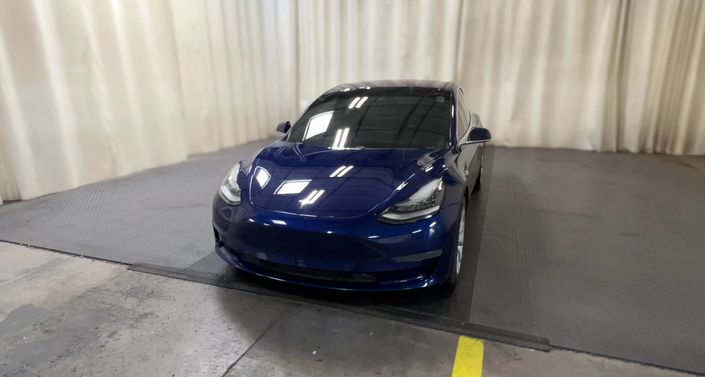 2018 Tesla Model 3 Performance All-Wheel Drive in Deep Blue Metallic — photo 1