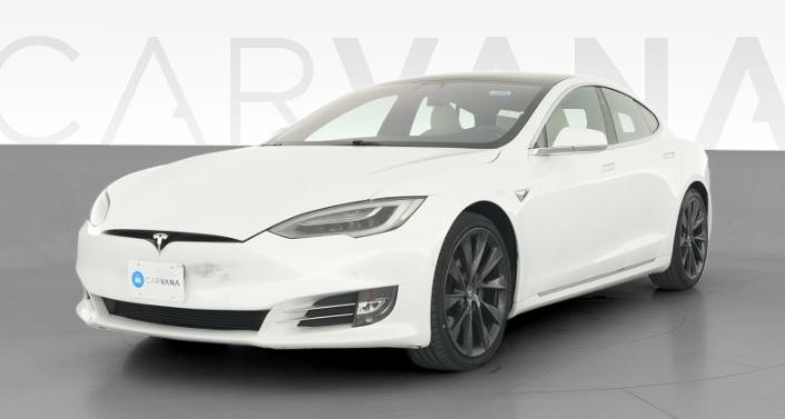2020 Tesla Model S Long Range Plus in White — photo 1
