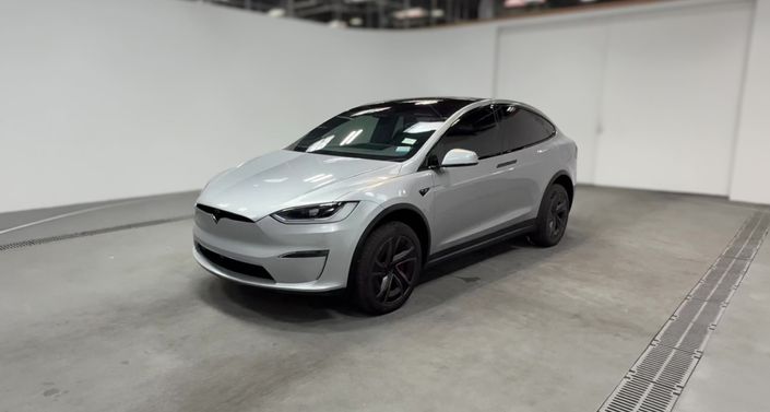 2026 Tesla Model X Plaid in Lunar Silver — photo 1