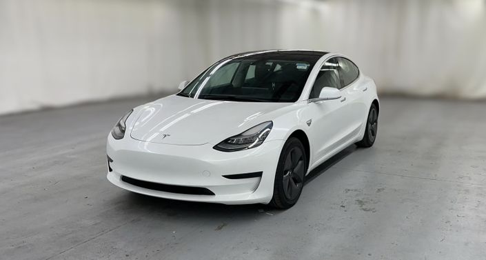 2020 Tesla Model 3 Standard Range in Pearl White — photo 1