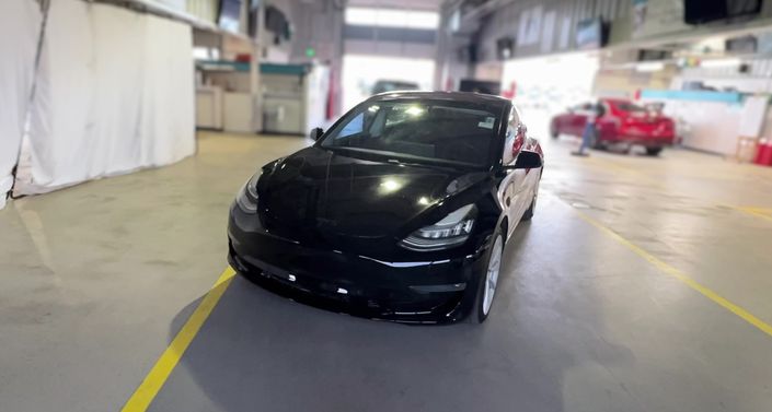 2018 Tesla Model 3 Long Range All-Wheel Drive in Solid Black — photo 1