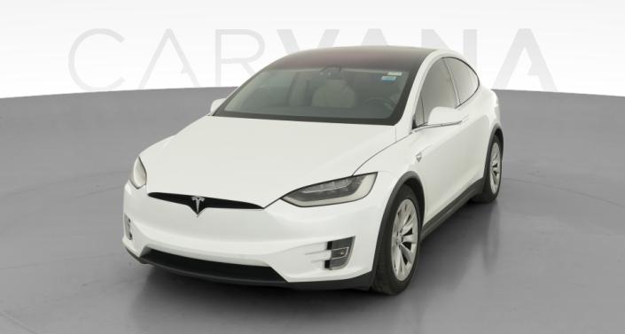 2017 Tesla Model X 75D in White — photo 1