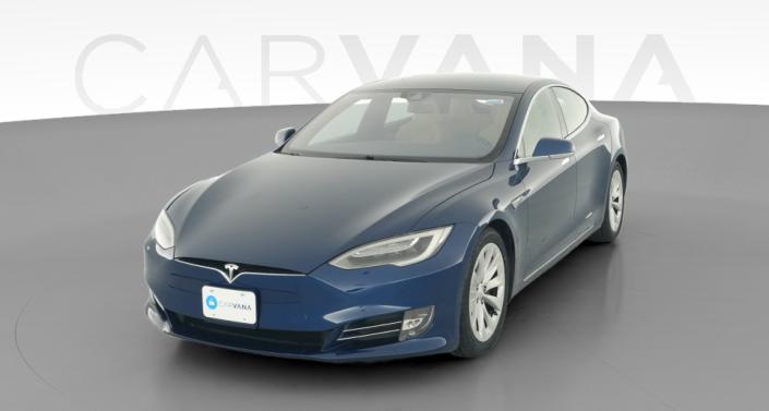 2016 Tesla Model S 75D in Deep Blue Metallic — photo 1