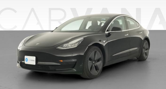 2018 Tesla Model 3 Mid Range Rear-Wheel Drive in Solid Black — photo 1