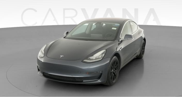 2018 Tesla Model 3 Long Range Rear-Wheel Drive in Midnight Silver Metallic — photo 1