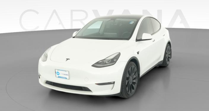 2022 Tesla Model Y Performance All-Wheel Drive in Pearl White — photo 1