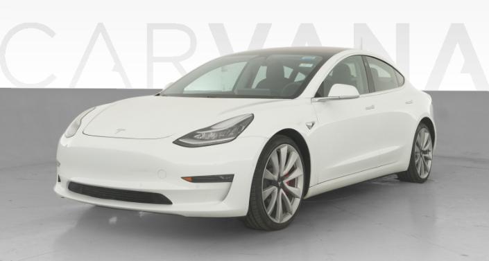 2018 Tesla Model 3 Performance AWD White
