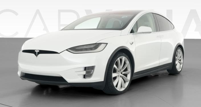 2017 Tesla Model X 100D Long Range in Pearl White Multi-coat — photo 1