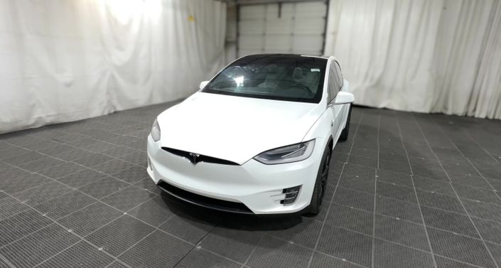 2018 Tesla Model X 100D Ludicrous Performance in Pearl White Multi-coat — photo 1