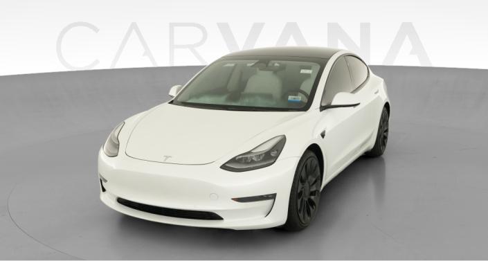 2022 Tesla Model 3 Performance in Pearl White — photo 1