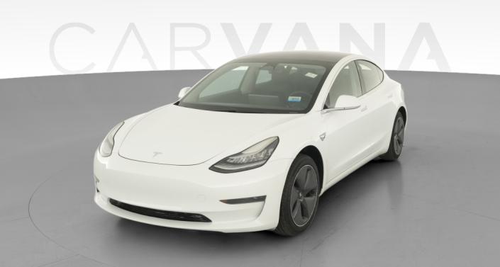 2019 Tesla Model 3 Standard Range Plus in Pearl White — photo 1