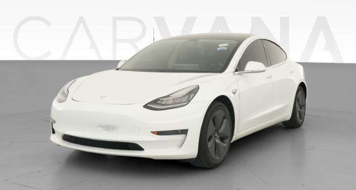 2020 Tesla Model 3 Standard Range Plus White