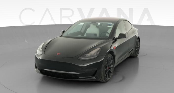2018 Tesla Model 3 Mid Range Rear-Wheel Drive in Solid Black — photo 1