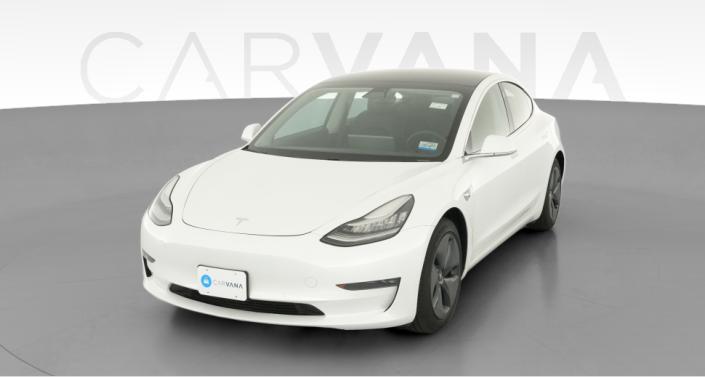 2020 Tesla Model 3 Long Range All-Wheel Drive in Pearl White Multi-Coat — photo 1