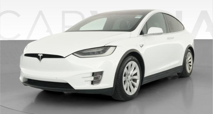 2017 Tesla Model X 90D in White — photo 1