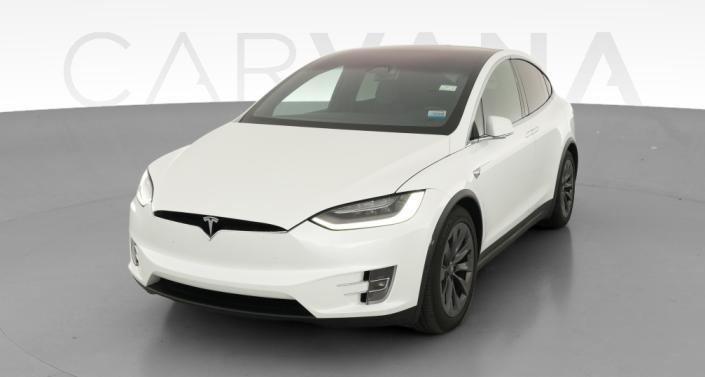 2018 Tesla Model X 100D Long Range in Pearl White Multi-coat — photo 1