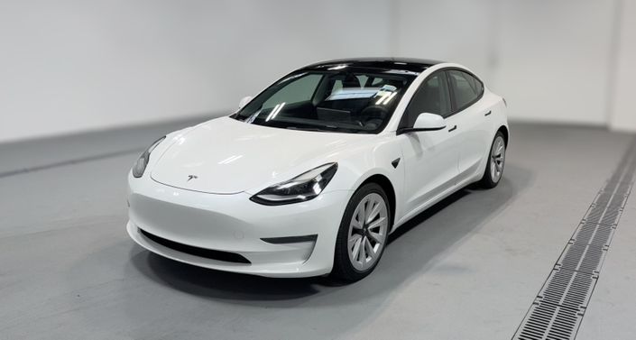 2021 Tesla Model 3 Standard Range Plus White