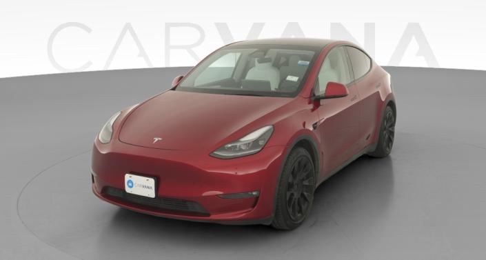 2024 Tesla Model Y Long Range AWD Red