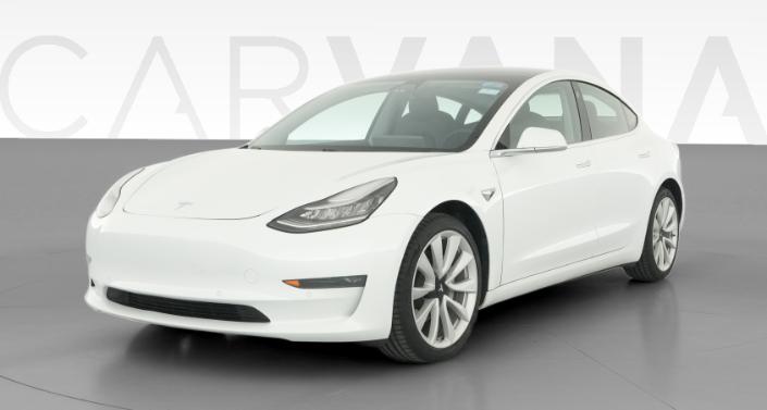 2019 Tesla Model 3 Long Range AWD White