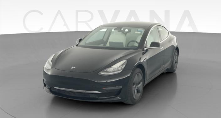 2019 Tesla Model 3 Standard Range Plus in Solid Black — photo 1