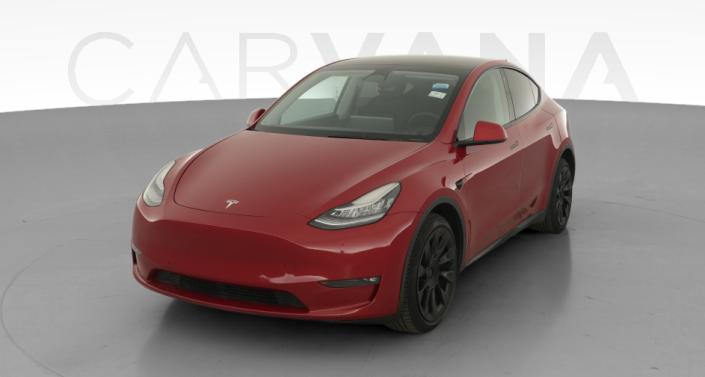 2022 Tesla Model Y Long Range AWD Red