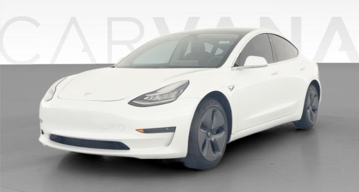 2020 Tesla Model 3 Standard Range in Pearl White — photo 1