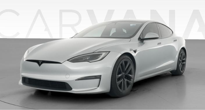2025 Tesla Model S Long Range in Lunar Silver — photo 1