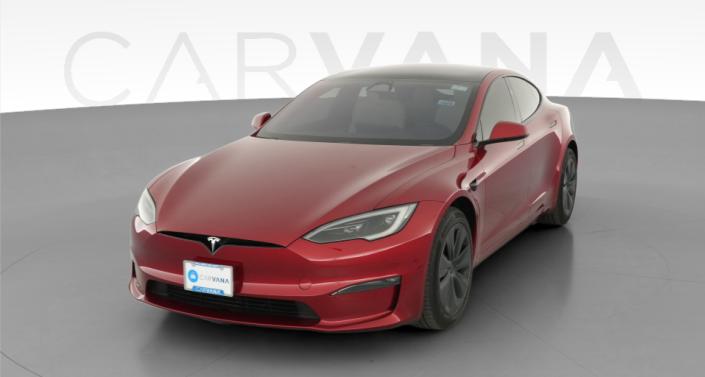 2025 Tesla Model S Long Range Red