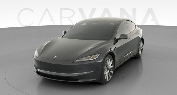 2025 Tesla Model 3 Long Range Rear-Wheel Drive in Stealth Grey — photo 1